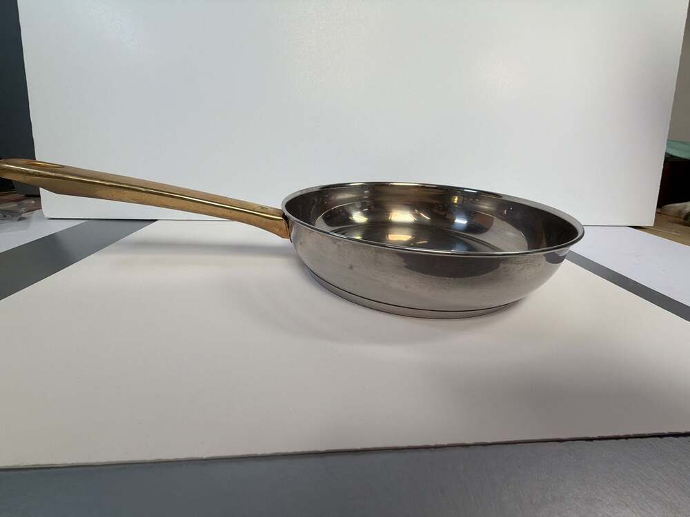 Cuisine-Cookware Command Performance Gold 8.5 Inch 22cm Stainless Steel Skillet